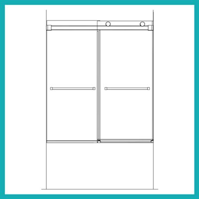 Bypass Tub Door
