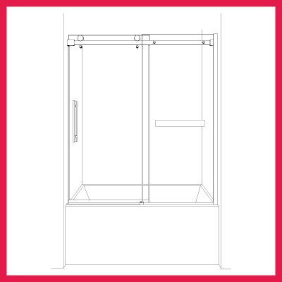Sliding Tub Door