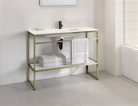 brushed gold without apron