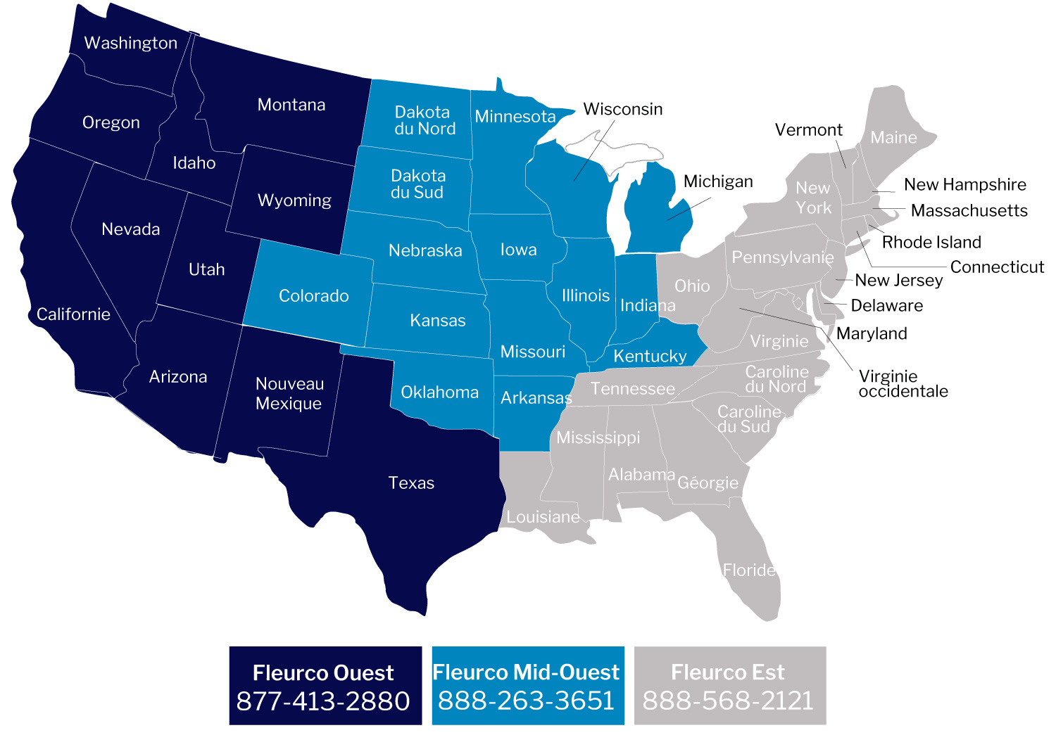 Regions - USA